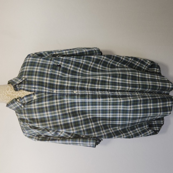 Ralph Lauren Other - Ralph Lauren Men's Green 100% Cotton Short Sleeve Button Down Blare Shirt Size S